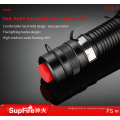 Supfire china factory de alta potencia 10W 1100lumens linterna LED con zoom 5 modos con clip de cinturón linterna led para acampar